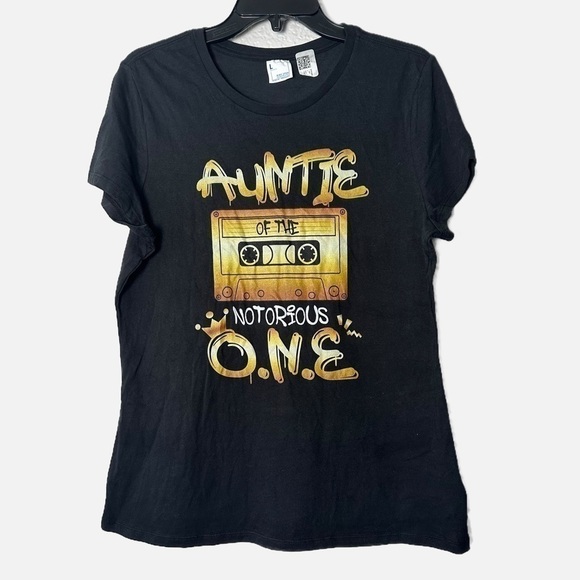 NWOT Ring Spun Cotton Graphic T-Shirt - Picture 2 of 4